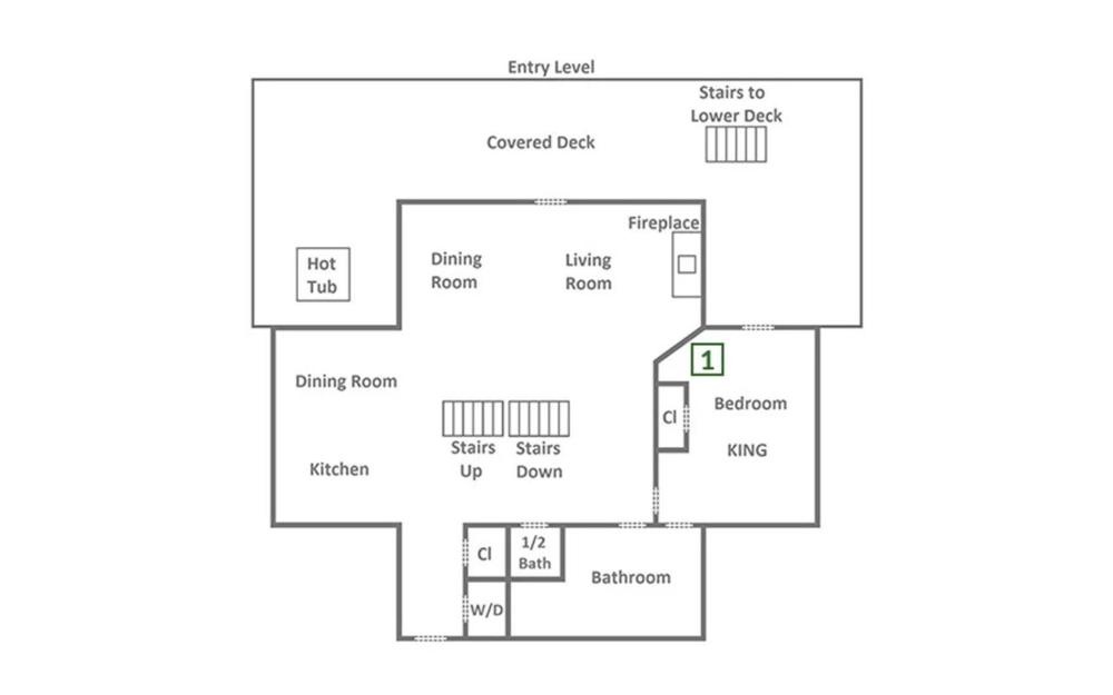 Beartastic Mountain View Lodge